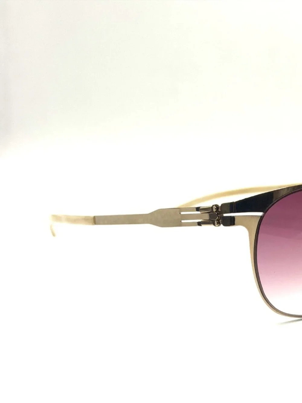 NEW IC! BERLIN WALLIS ROSE GOLD/PINK WOMEN SUNGLASSES 53MM 21 145